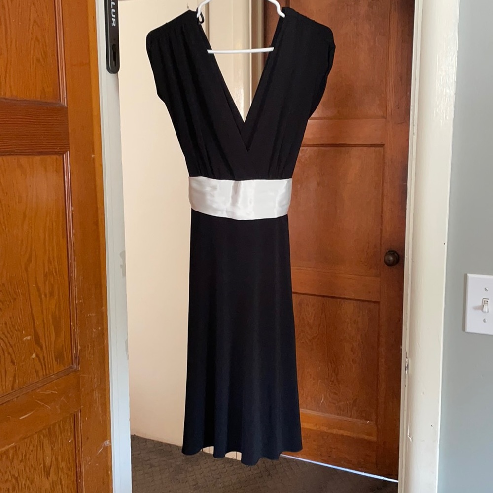 Black and White Dress